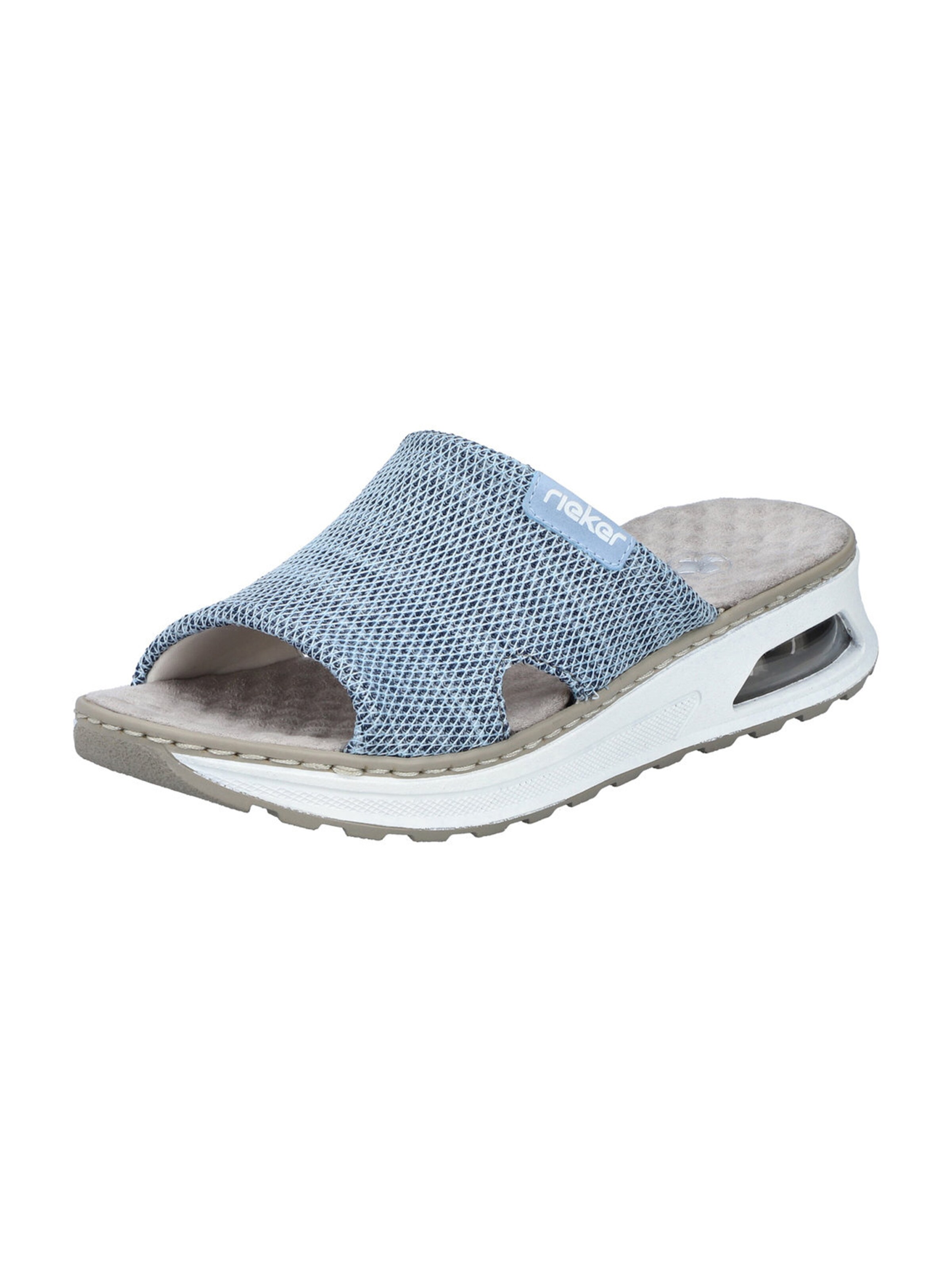 Mule Rieker en bleu : devant