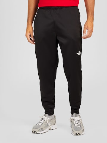THE NORTH FACE Regular Outdoor Pants 'REAXION' in Black: front