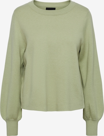 PIECES Sweater 'Jenna' in Green: front