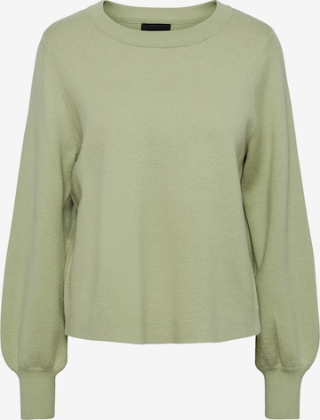 Pull-over 'Jenna' PIECES en vert : devant