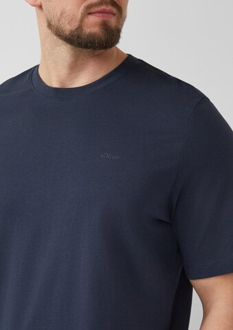 T-Shirt s.Oliver en bleu