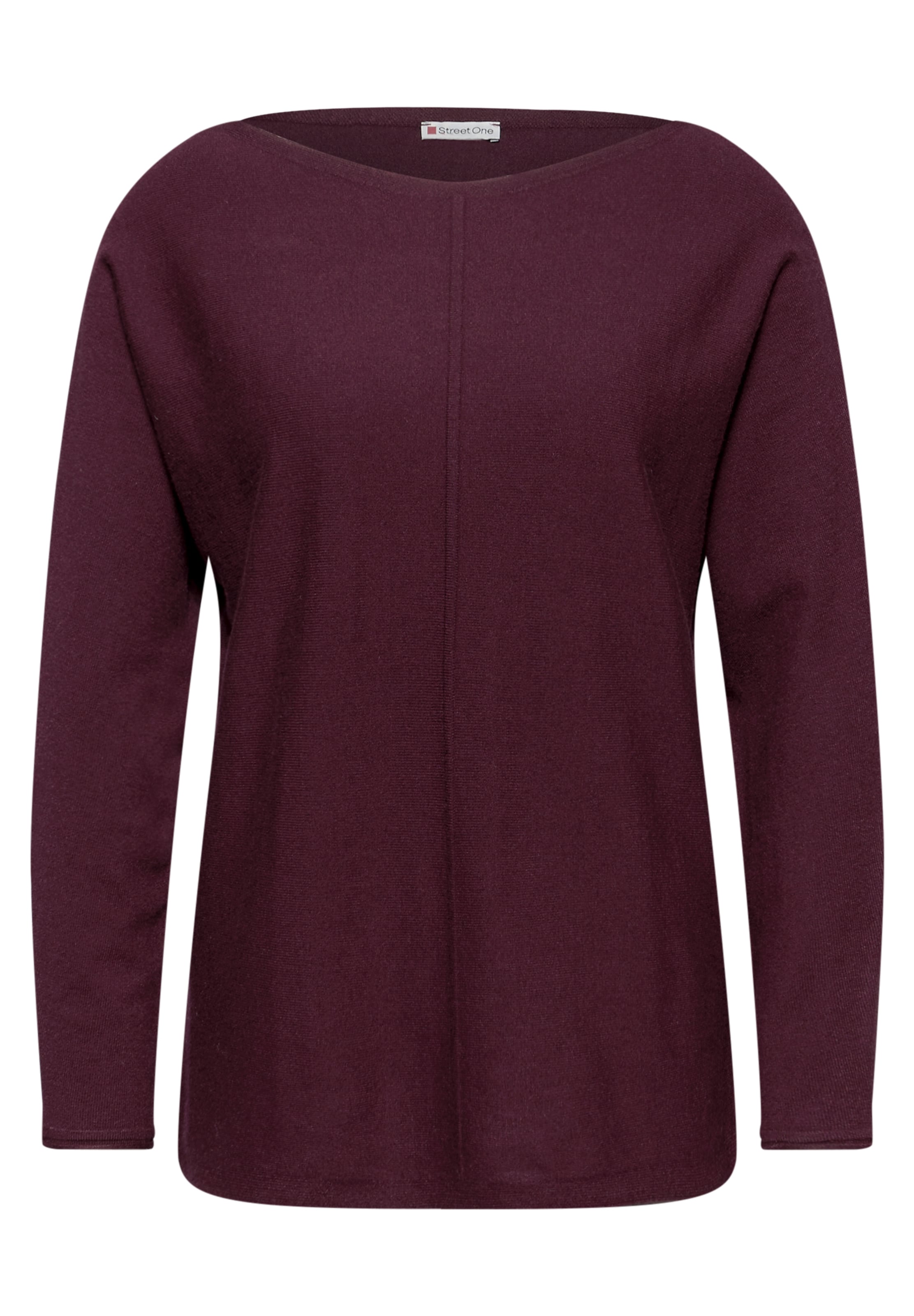 STREET ONE Sweater 'Dolman' in Red: front