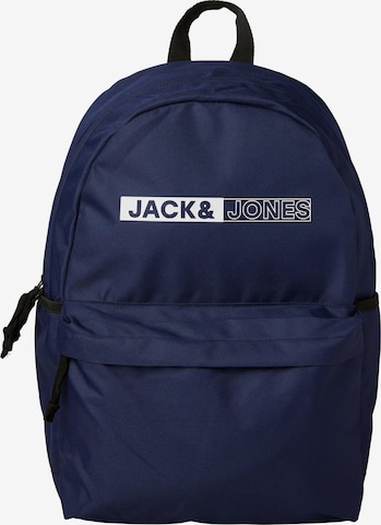 JACK & JONES حقيبة ظهر 'Pinkid' بلون أزرق: الأمام