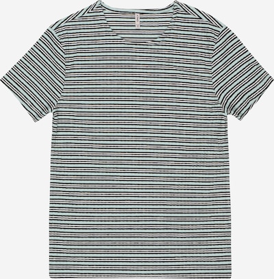 KIDS ONLY Shirt in de kleur Pastelgroen / Zwart / Wit, Productweergave