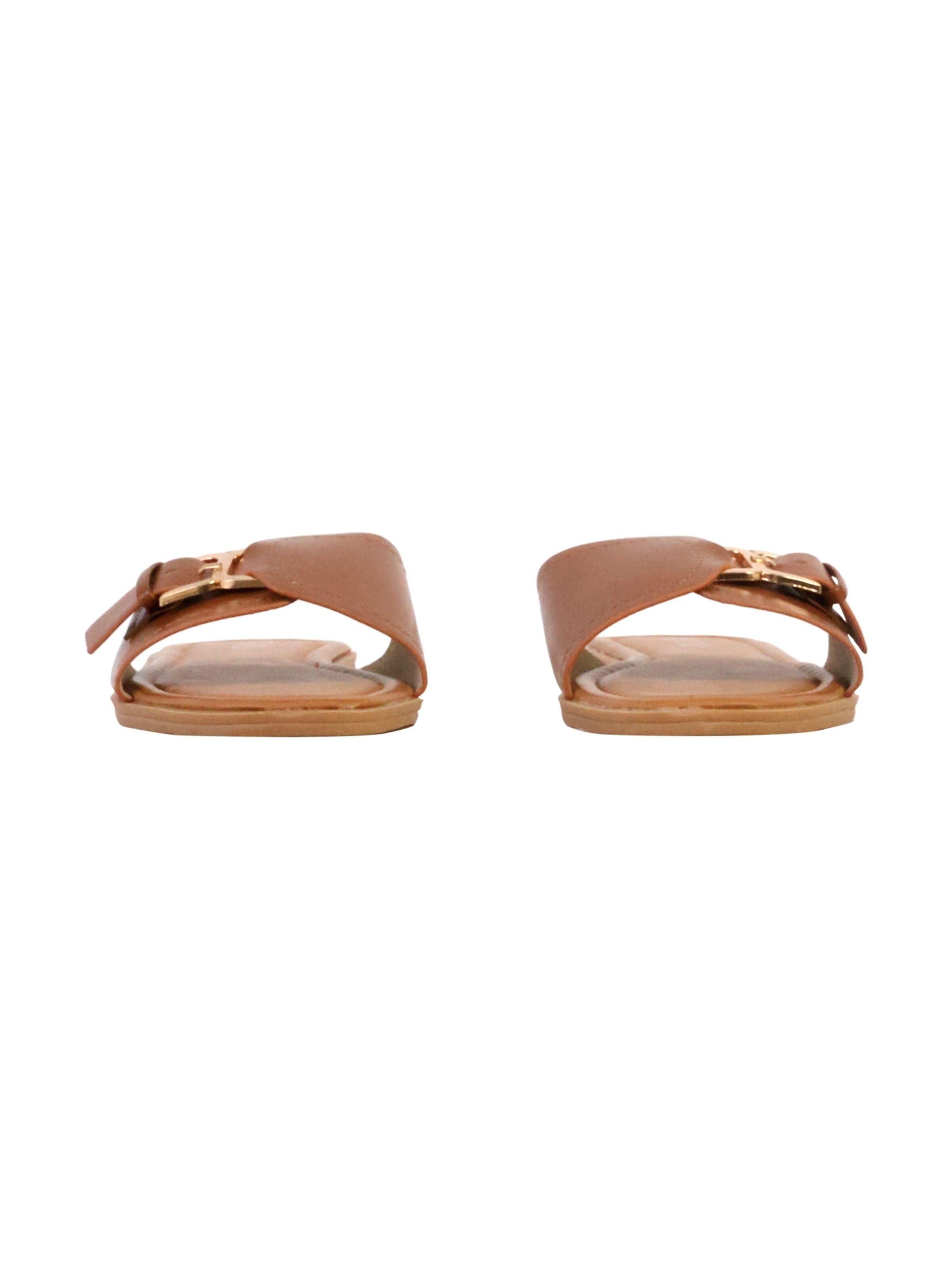 Joia - Sandalias 'Flache Sandalen zum Hineinschlüpfen' en beige