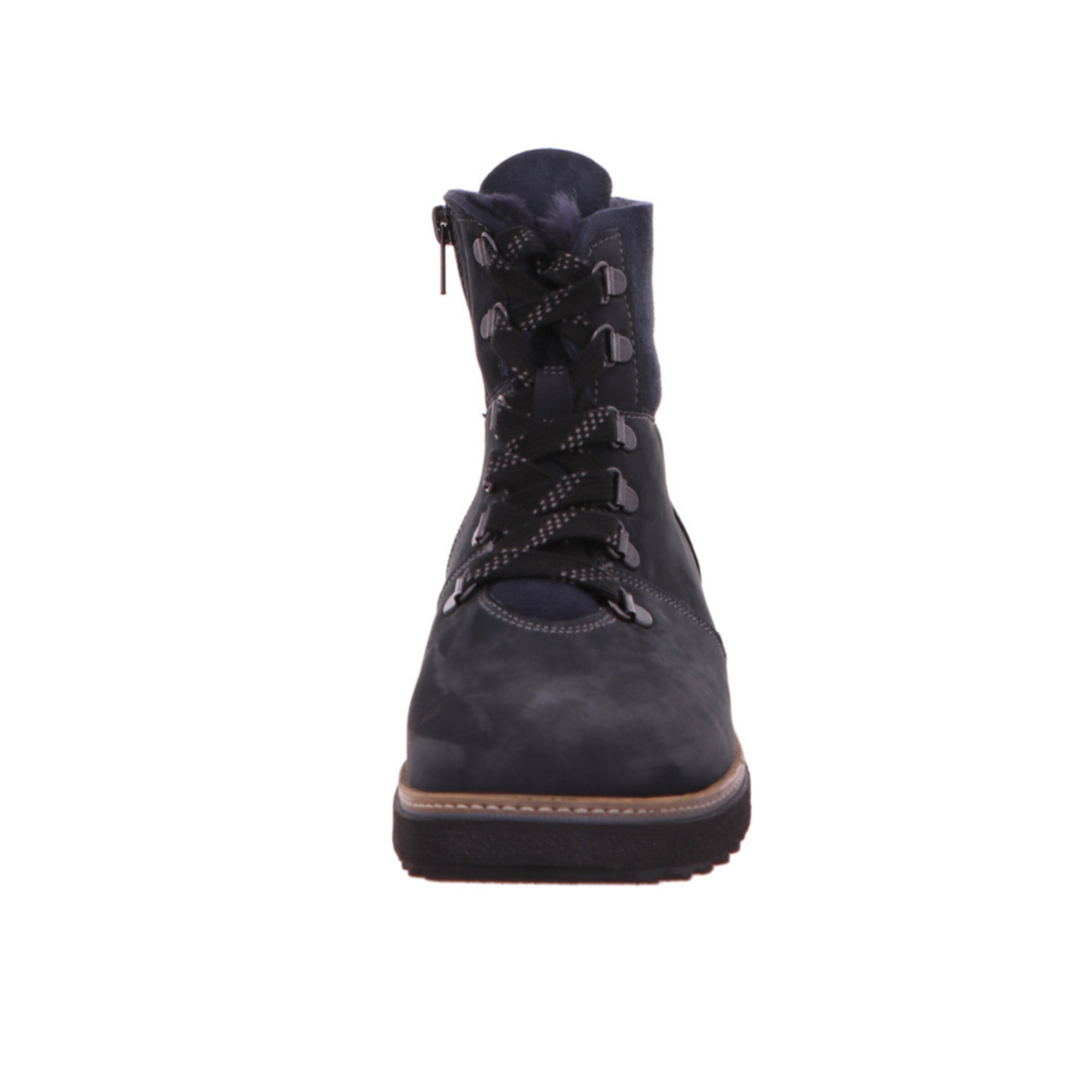 WALDLÄUFER Schnürstiefelette in Blau