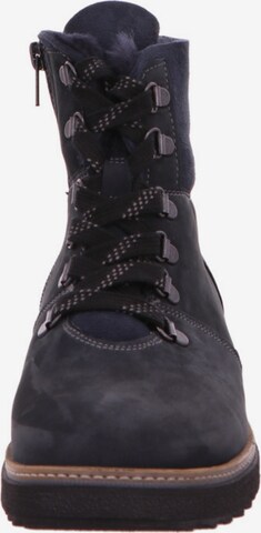 WALDLÄUFER Lace-Up Ankle Boots in Blue