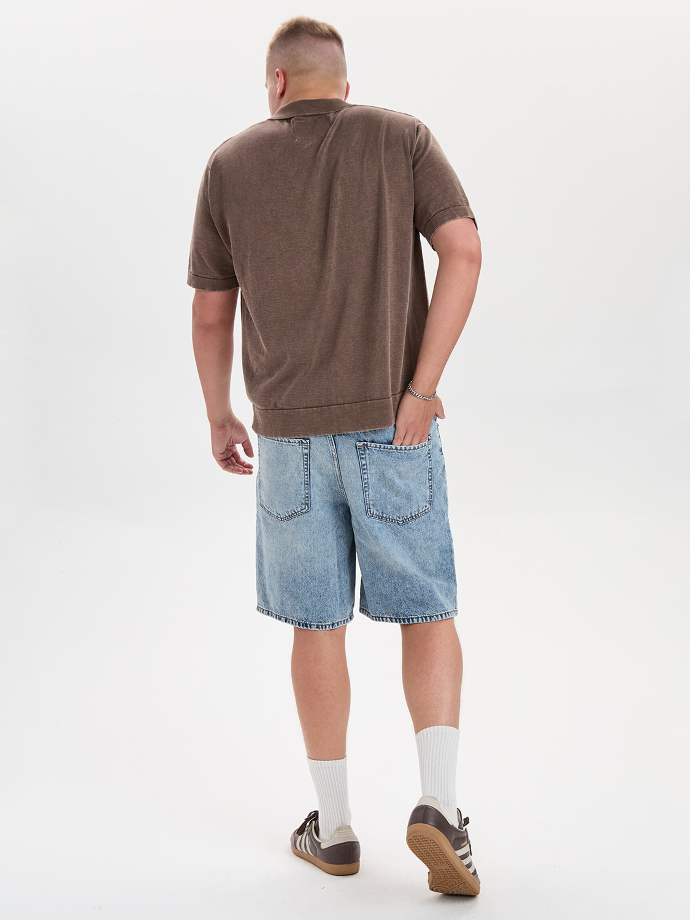 Dxnmxrk - Loosefit Calças de ganga 'DXHektor' em azul
