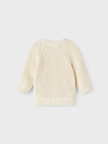 Lil ' Atelier Kids Knit Cardigan 'EMLEN' in White