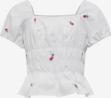 KIDS ONLY Blouse 'Raven' in White: front