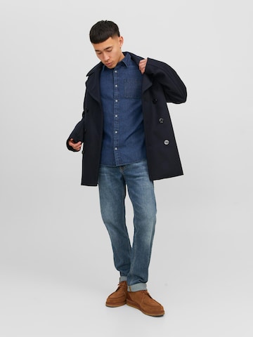 JACK & JONES Regular fit Риза 'Texas' в синьо