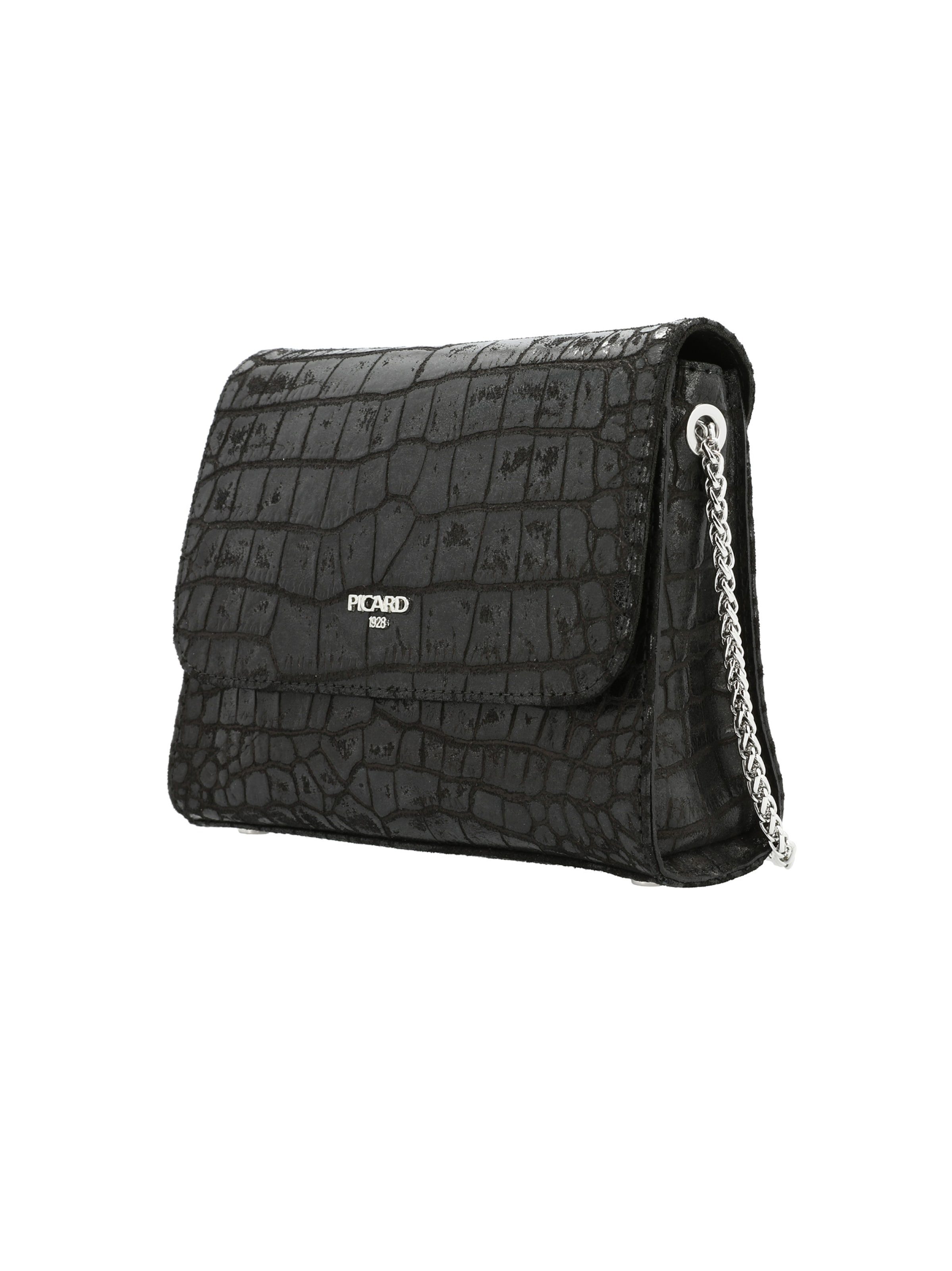 Picard Schultertasche  'Disco' in Schwarz