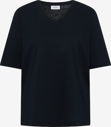 CECIL T-Shirt in Blau: Vorderseite