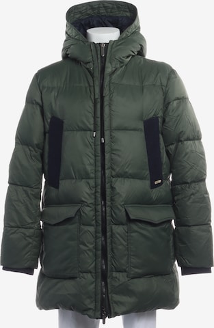 Luis Trenker Winterjacke / Wintermantel S in Grün: Vorderseite