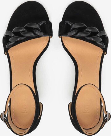 Kazar Strap sandal in Black