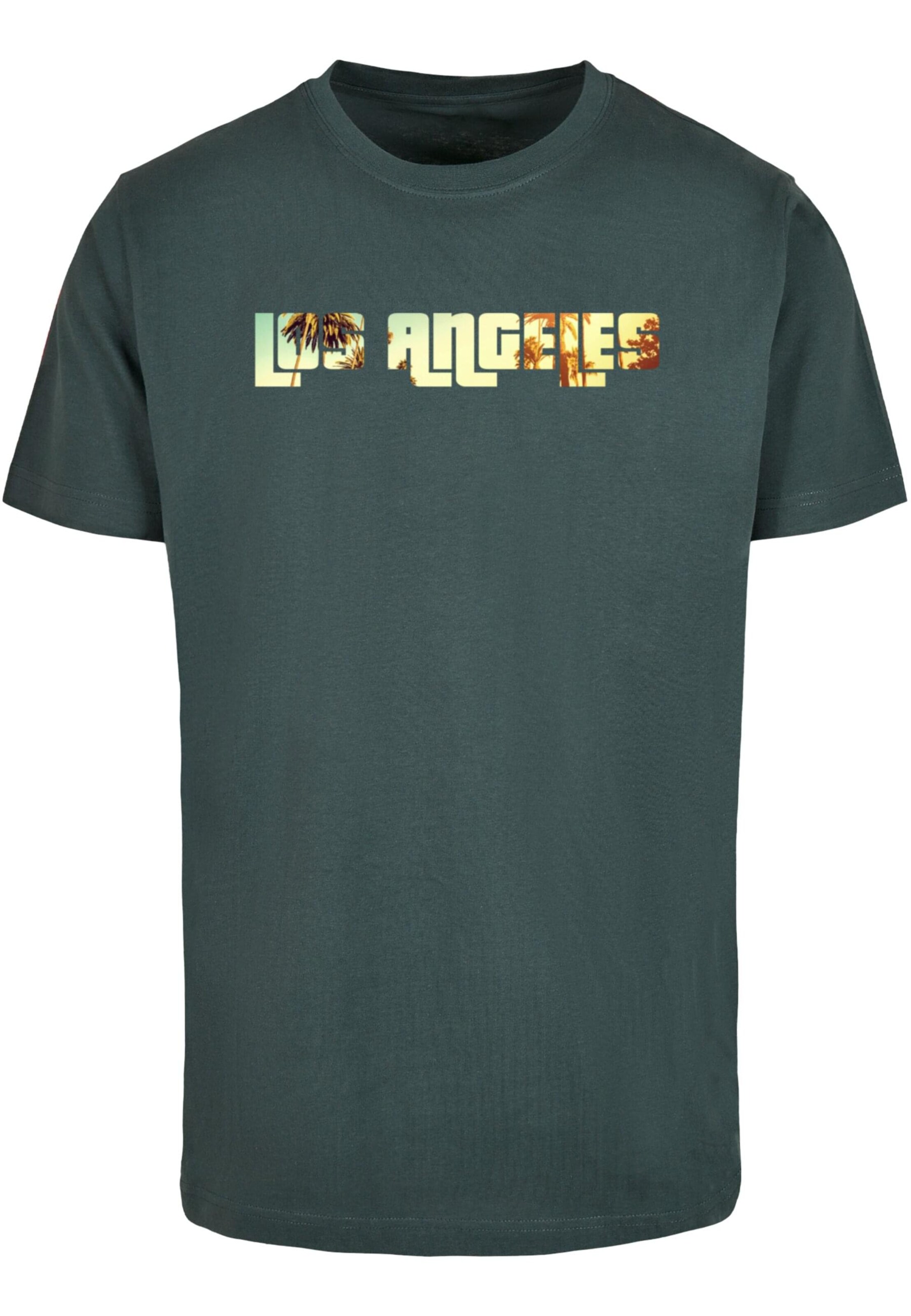 T-Shirt 'Grand Los Angeles' Merchcode en vert : devant