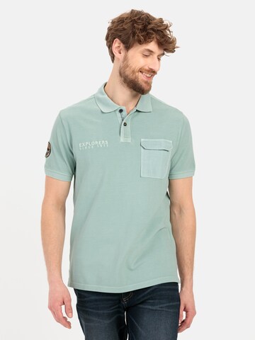 CAMEL ACTIVE Poloshirt in Grün: Vorderseite