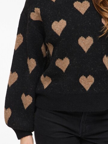 Pull-over 'VILUNA' VILA en noir