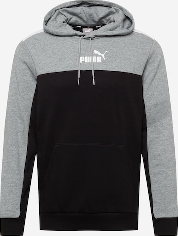 PUMA - Sweatshirt de desporto em preto: frente