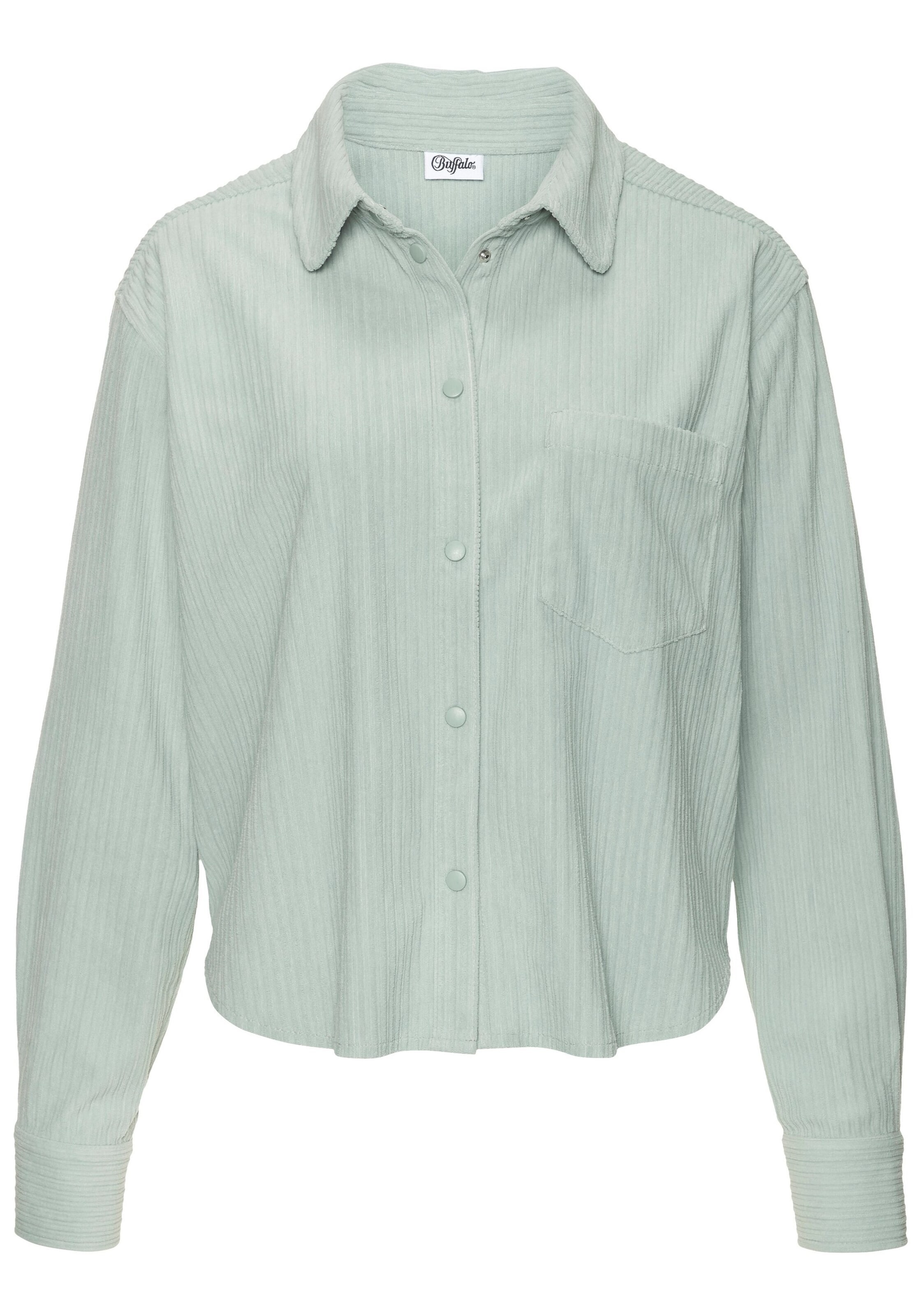 BUFFALO Bluse in Grün: Vorderseite