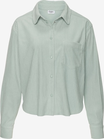 BUFFALO Bluse in Grün: Vorderseite