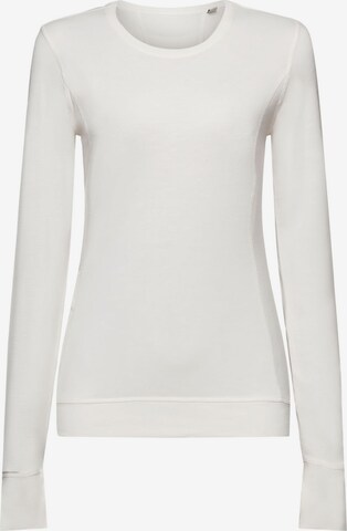 ESPRIT Functioneel shirt in Wit: voorkant