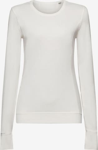 ESPRIT Functioneel shirt in Wit: voorkant