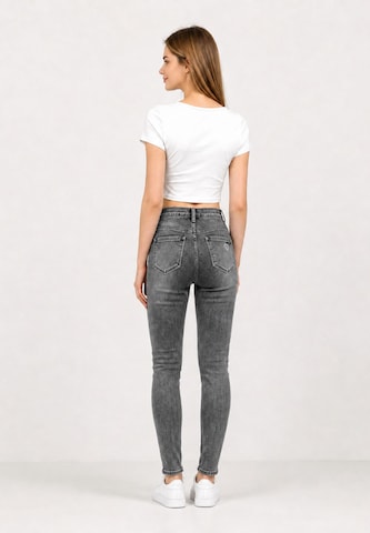 Elara Skinny Jeans in Grau