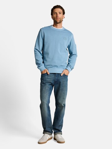 Sweat-shirt TOM TAILOR en bleu