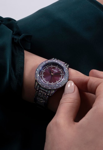 GUESS Analogt ur 'Shooting Star' i pink