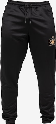 Gorilla Wear Slimfit Functionele broek in Zwart: voorkant