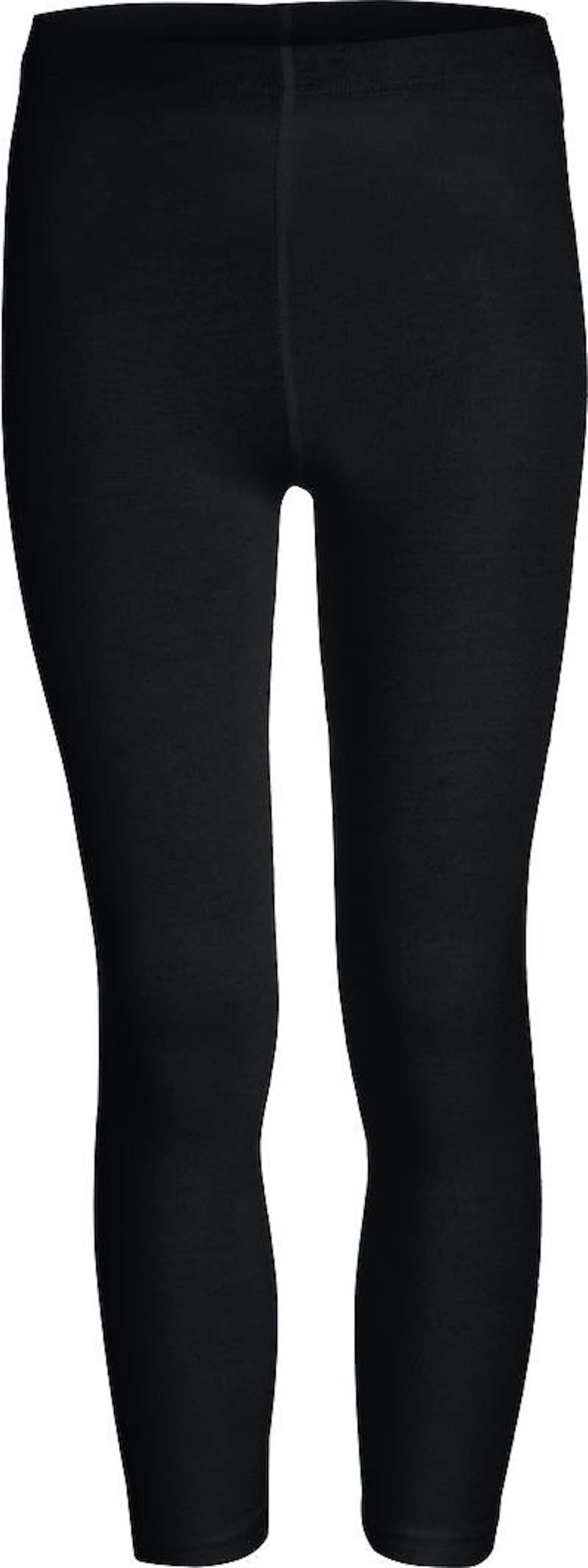 happy girls Leggings in Black: front