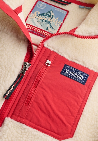 Giacca di pile 'HERITAGE' di Superdry & Co in beige