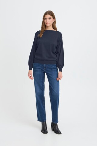 ICHI Svetr 'IHLULS' – modrá