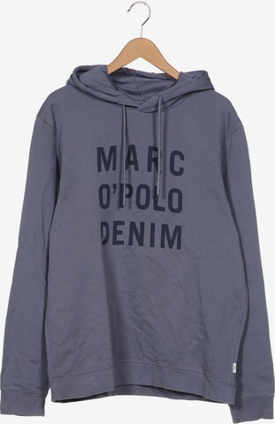 Marc O'Polo Sweatshirt & Zip-Up Hoodie in XL in Blue: front