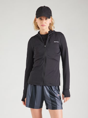 ONLY PLAY Sports sweat jacket 'Mila' in Black: front