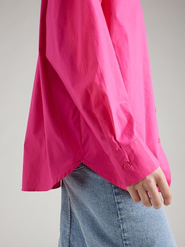 Monki Bluse i rosa