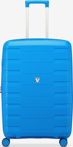 Roncato Trolley 'Skyline 2.0' in Blau: Vorderseite