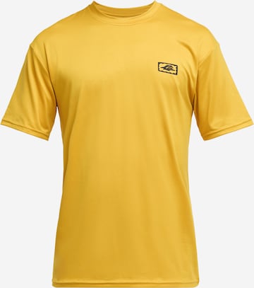 QUIKSILVER T-Shirt in Gelb: Vorderseite