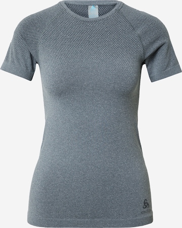 T-shirt fonctionnel ODLO en gris : devant