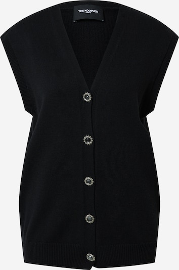 Vestă tricotată The Kooples pe negru, Vizualizare produs
