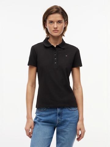 Tommy Jeans Shirts 'ESSENTIAL' i sort: forside