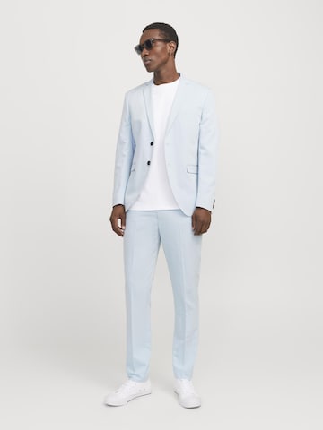 Coupe slim Pantalon à plis 'JPRFranko' JACK & JONES en bleu