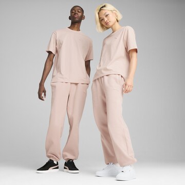 PUMA Tapered Sporthose in Pink: Vorderseite