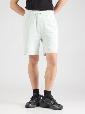 BOSS Regular Trousers 'Sewalk' in Green: front