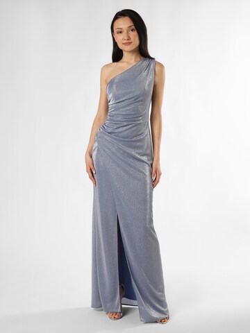 Marie Lund Evening Dress in Blue: front