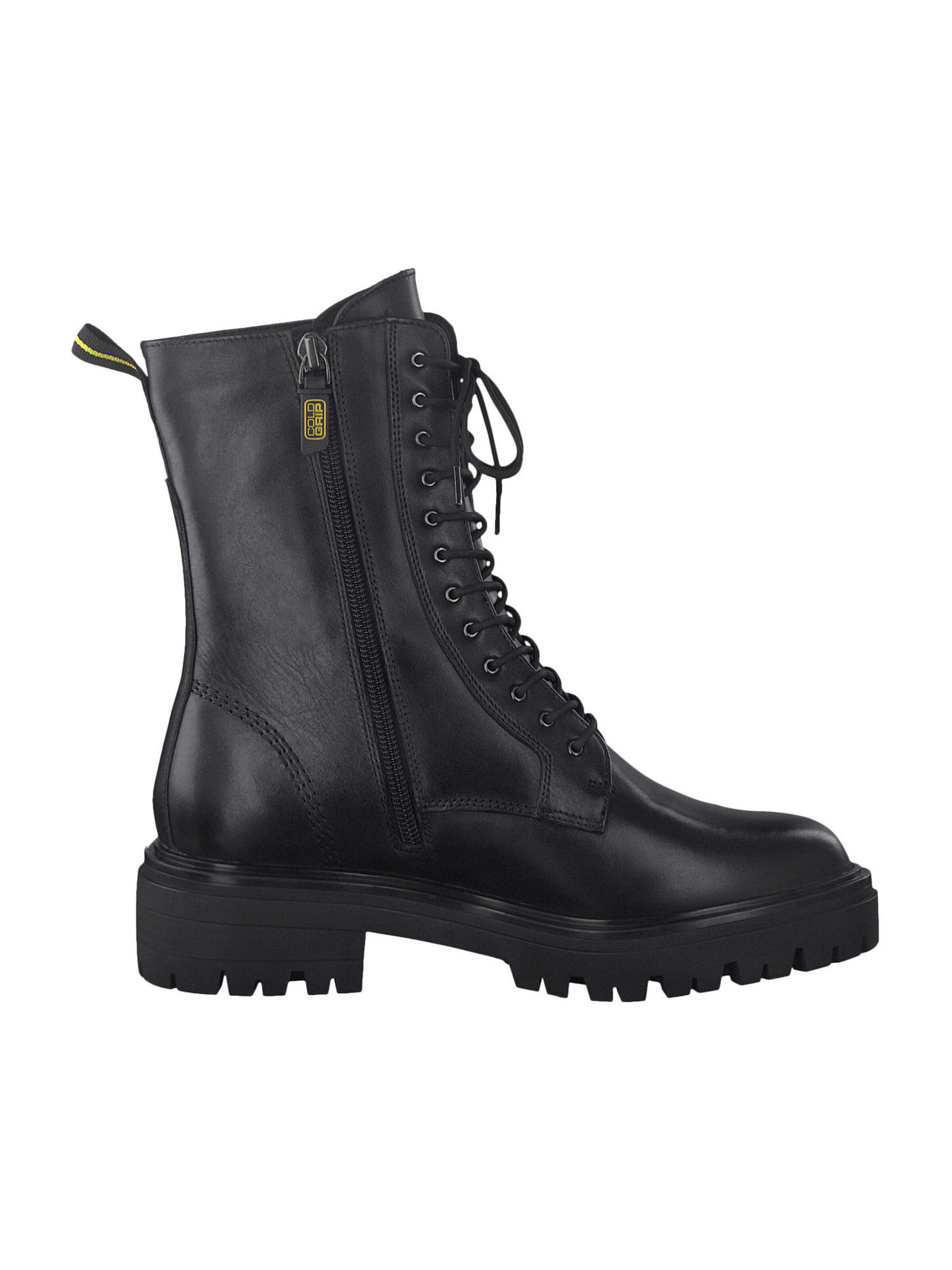 Tamaris Schnürstiefelette in Schwarz