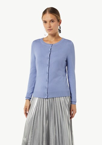 COMMA Strickjacke in Blau: Vorderseite