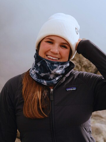 WESORA GmbH Schlauchschal 'Printed Neckwarmer Fleece + UV-Schutz'‌‌‌‌‌‌‌‌‌‌ in Grau: Vorderseite