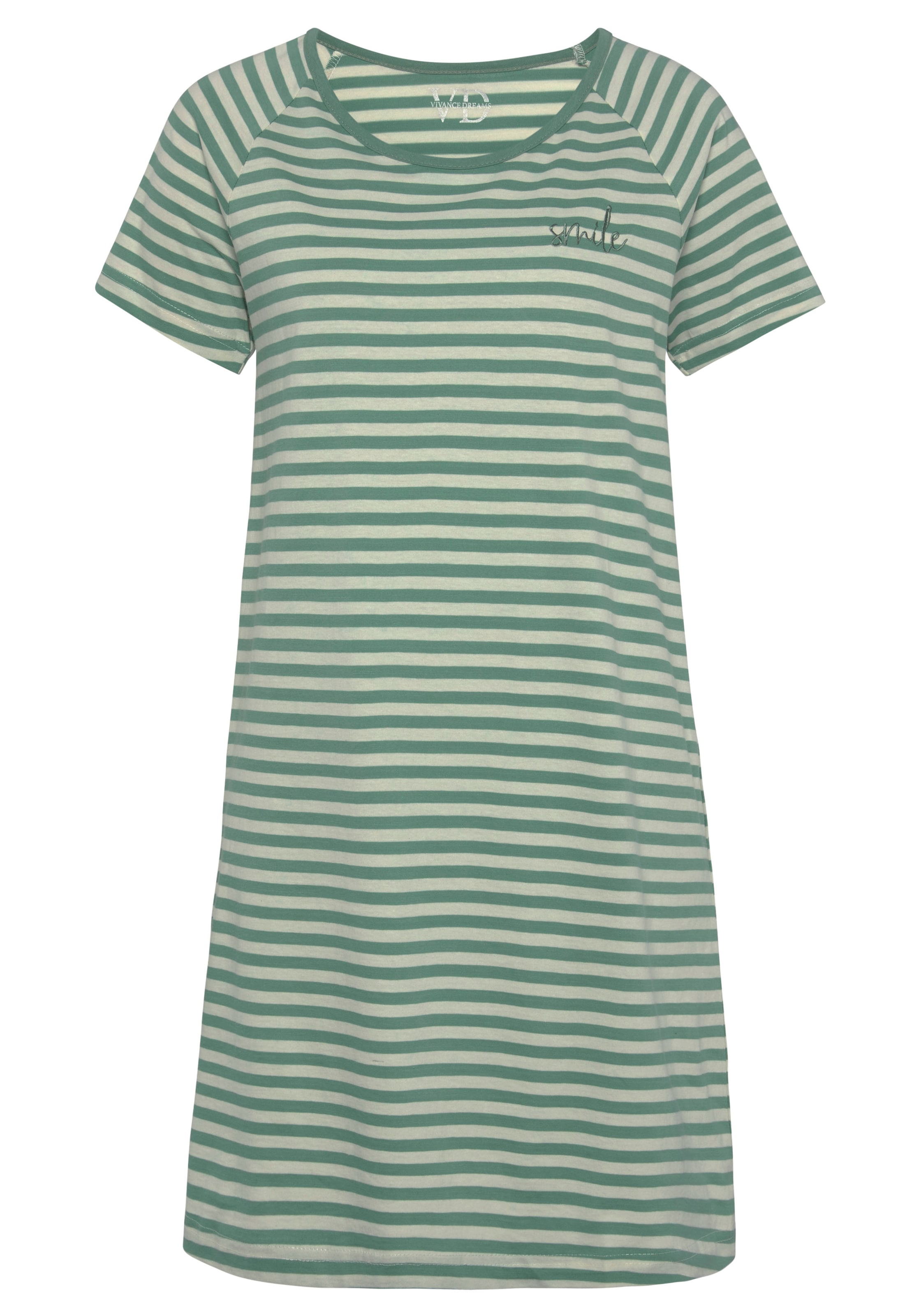 VIVANCE Нощница в зелено: отпред